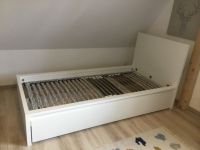 Malm Bett Ikea weiß 200x90 Niedersachsen - Vechelde Vorschau