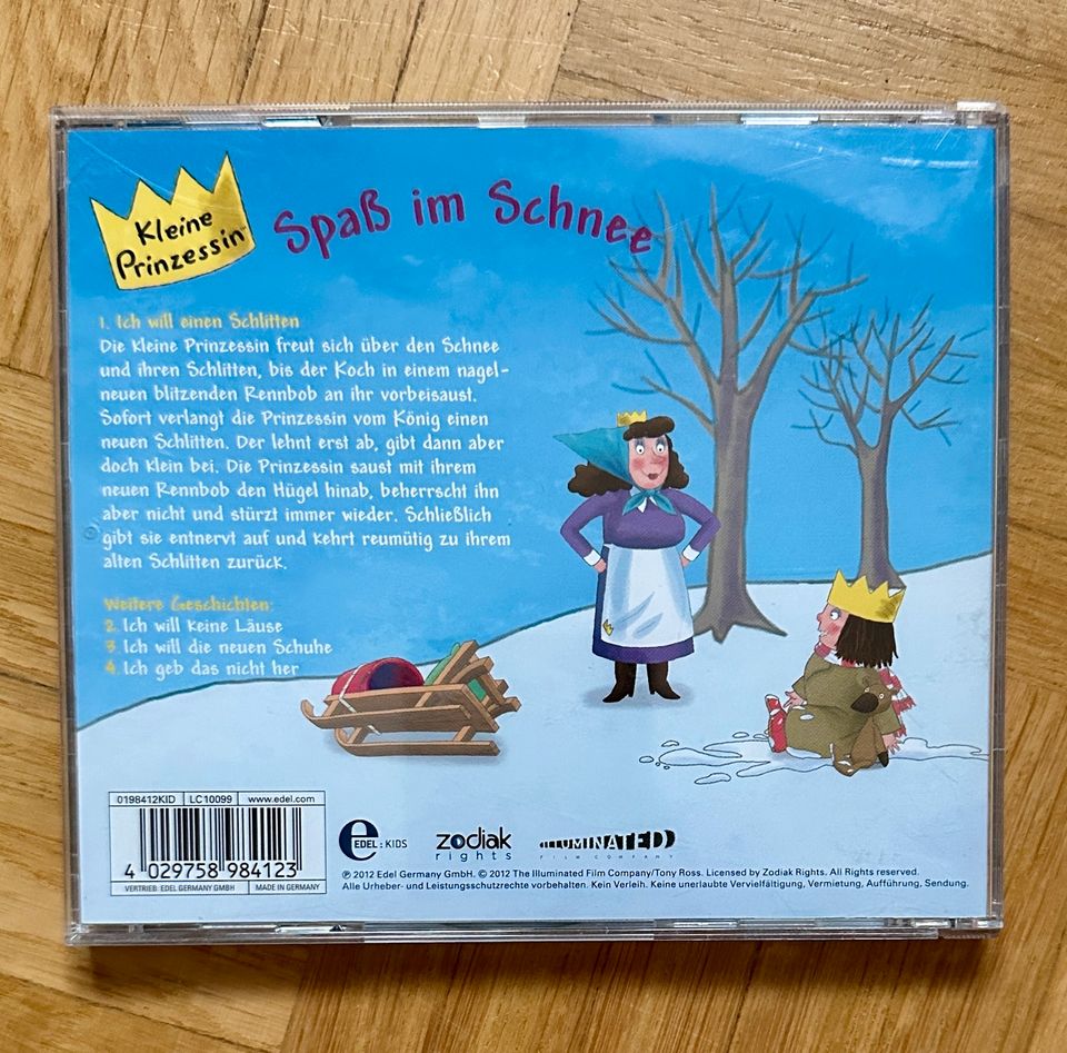 Kleine Prinzessin CD - Spaß im Schnee Hörspiel in Neulingen