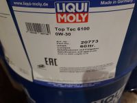 Motorenöl 60L Fass Liqui Moly 0W30 TopTec 6100 Nordrhein-Westfalen - Moers Vorschau