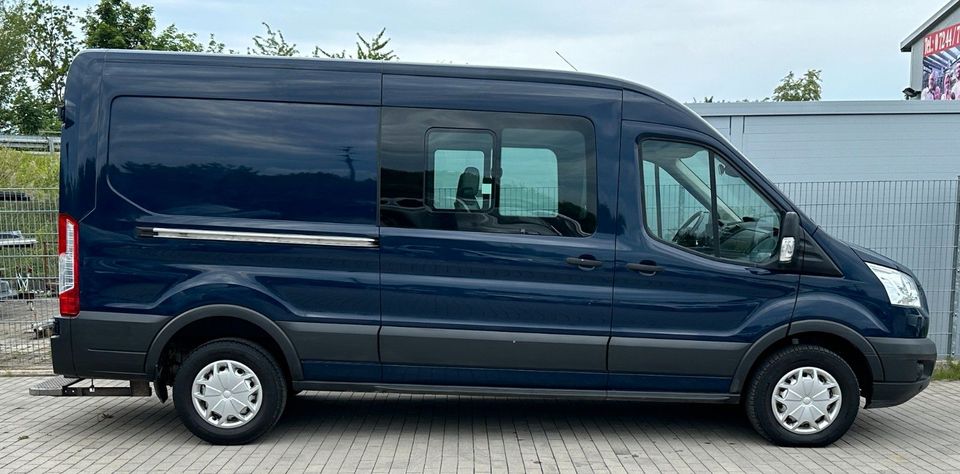 Ford Transit Kasten 350 L3 6-SITZ,LEDER,AHK,1.HD,KAME in Stutensee