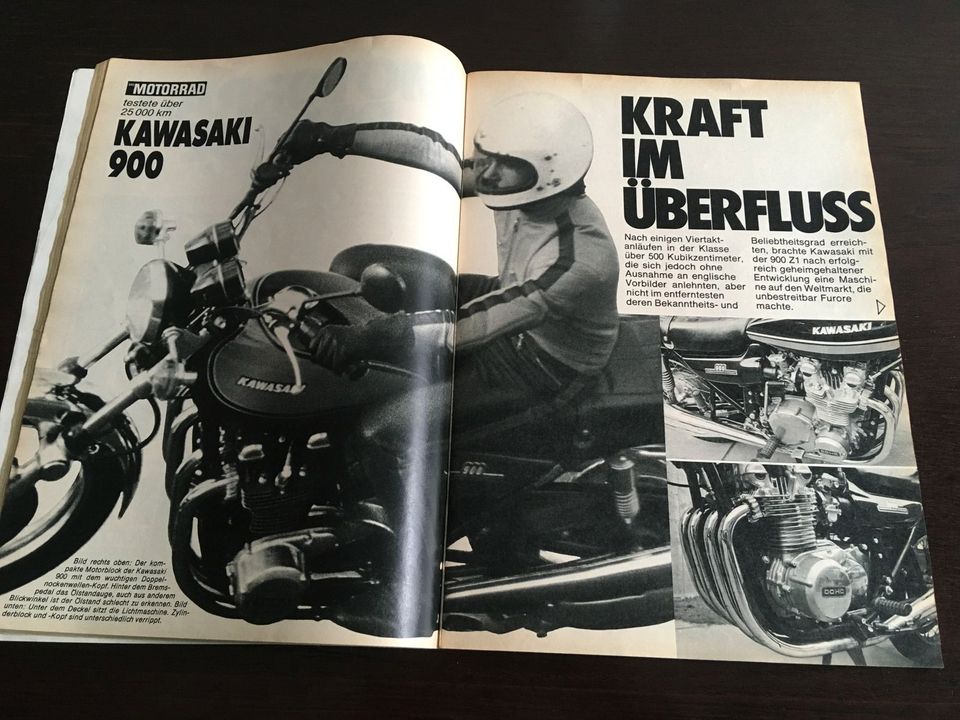 Das Motorrad 19/1974 Kawasaki Z1 900 in Berglen
