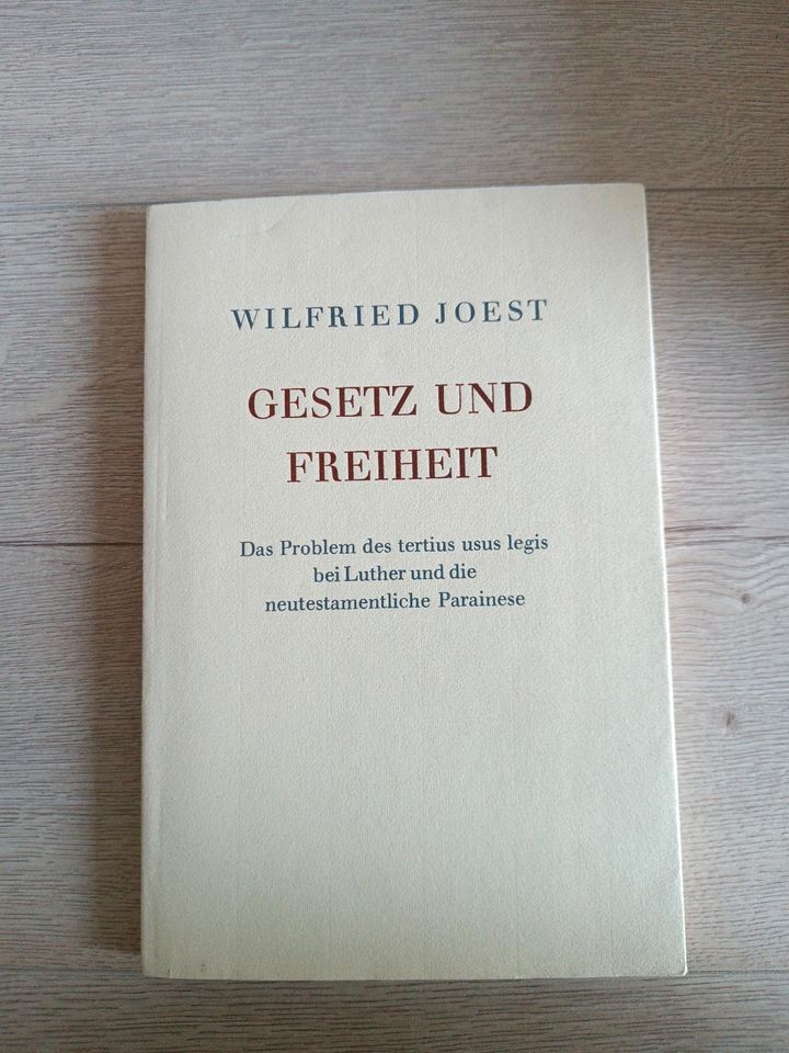 Gesetz und Freiheit, Wilfried Joest in Mühlacker