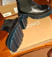 Boots inuovo neu gr 38 schwarz echt Leder neu Nordrhein-Westfalen - Leichlingen Vorschau