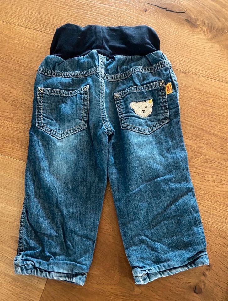 Steiff Jeans gefüttert Gr 80 in Bad Dürrheim