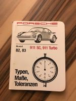 Original Porsche Typen Maße Toleranzen 911 SC ,911 Turbo   82-83 Thüringen - Bad Lobenstein Vorschau