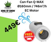 Can-Fan Q-MAX Ø160mm / 746m³/h EC Motor, Schallgedämmt Baden-Württemberg - Bretten Vorschau