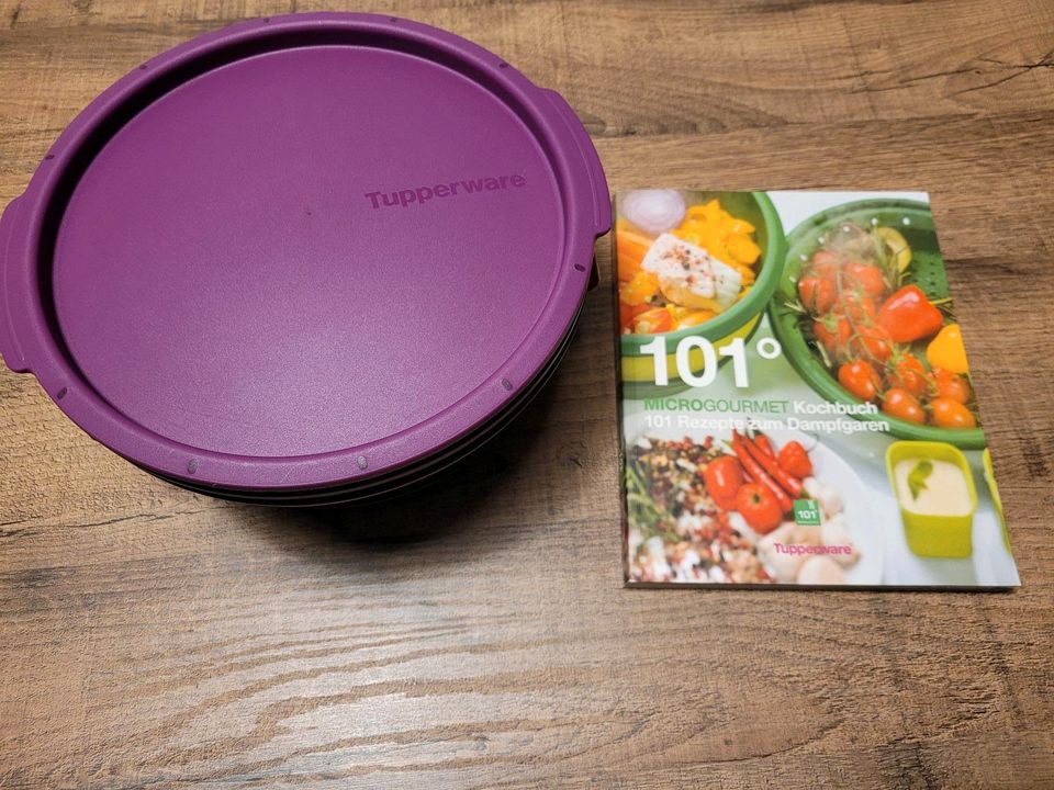 Tupperware Dampfgarer 101 MicroGourmet mit Kochbuch  * neuwertig* in Krefeld