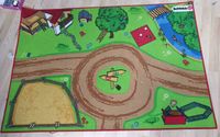 Schleich Spielzeugteppich 130x90 cm Bayern - Landshut Vorschau