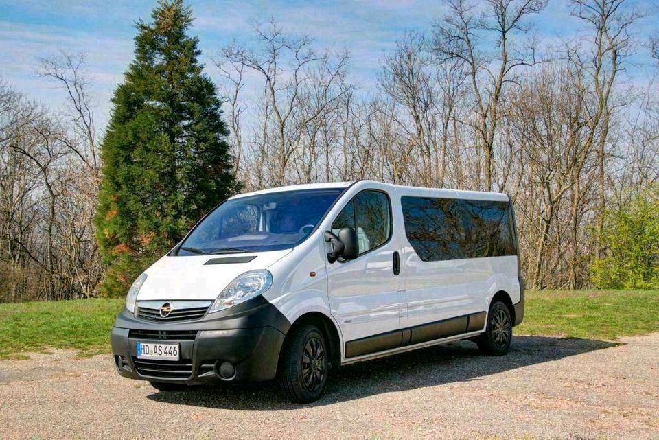 9 SITZER MIETEN LEIHEN OPEL VIVARO RENAULT TRAFFIC  MERCEDES CITA in Malsch bei Wiesloch