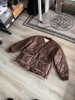 Steppjacke quilted jacket bomber brown with recycled padding Nordrhein-Westfalen - Velbert Vorschau