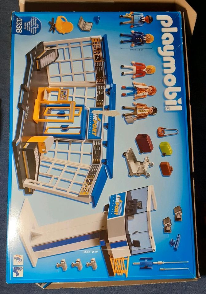 Playmobil Flughafen mit Family Fun Ferienflieger in Hamburg