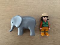 Playmobil 123 Tierpfleger mit Elefant Baden-Württemberg - Gerlingen Vorschau