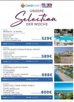 Angebote der Woche - z.B. 1 Woche Mallorca ab € 529,-- p.P. Bayern - Erlangen Vorschau