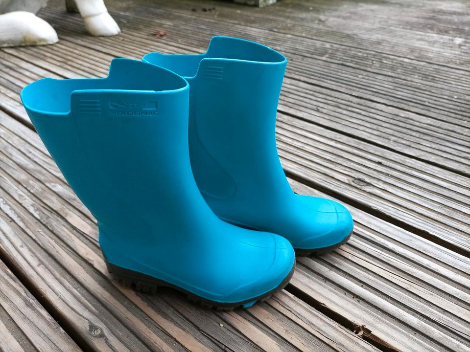 Regenstiefel Kinder Solognac Dechathlon 25-26.  Gummi stiefel. in Griesheim