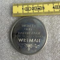 Medaille Hafenstadt Wismar DDR Stadtsiegel Mecklenburg-Vorpommern - Wismar Vorschau