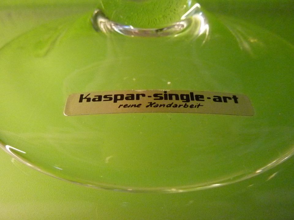 Glas Öllampe, Design Kaspar SingleArt, ohne Docht in Oberhausen