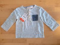 ZARA Shirt • neu • 80 • Langarm • Streifen • blau-weiß Dresden - Gorbitz-Nord/Neu-Omsewitz Vorschau