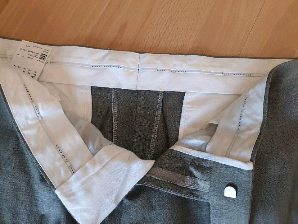 Neu Hugo Boss Herren Anzug grau 106, Sakko Hose 52/ 54 long xl l in Reutlingen