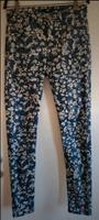 Blaue Hose mit Blumenprint von H&M in Größe 36 Hessen - Biebergemünd Vorschau