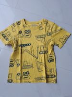 T- Shirt Gr. 122 gelb mit Baumaschinen Motiven Hessen - Marburg Vorschau