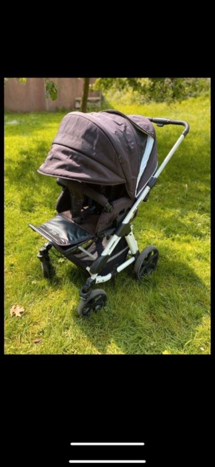 Kinderwagen ABC Turbo 6s+Wickeltasche+Sonnenschutz+Moskitonetz in Solingen