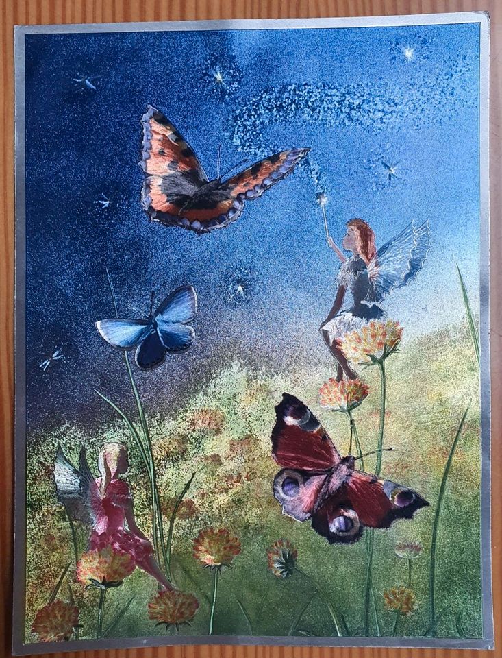 Fotodruck Elfen Feen Butterfly Fairies Bild Kunstdruck in Frankfurt am Main