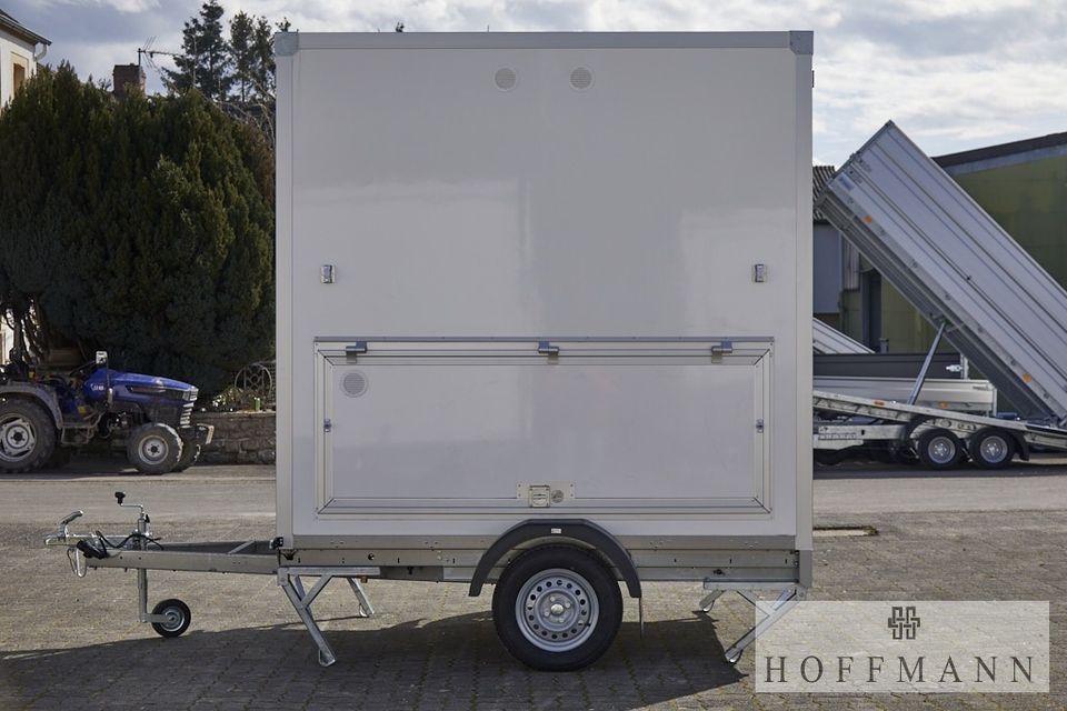 RESPO Anhänger Mobile Doppeltoilette und Wasserspülung DELUXE in Gindorf
