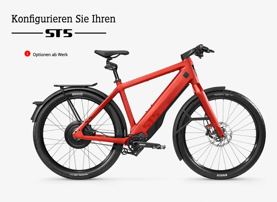 S-Pedelec Stromer ST5 Pinion ABS 983 Wh in Größe XL und L in Meerbusch