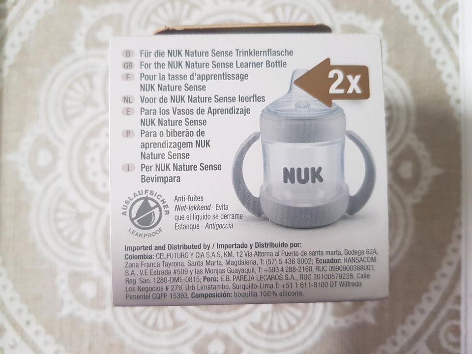 NUK Nature Sense Sauger für Trinklernflasche in Pulsnitz