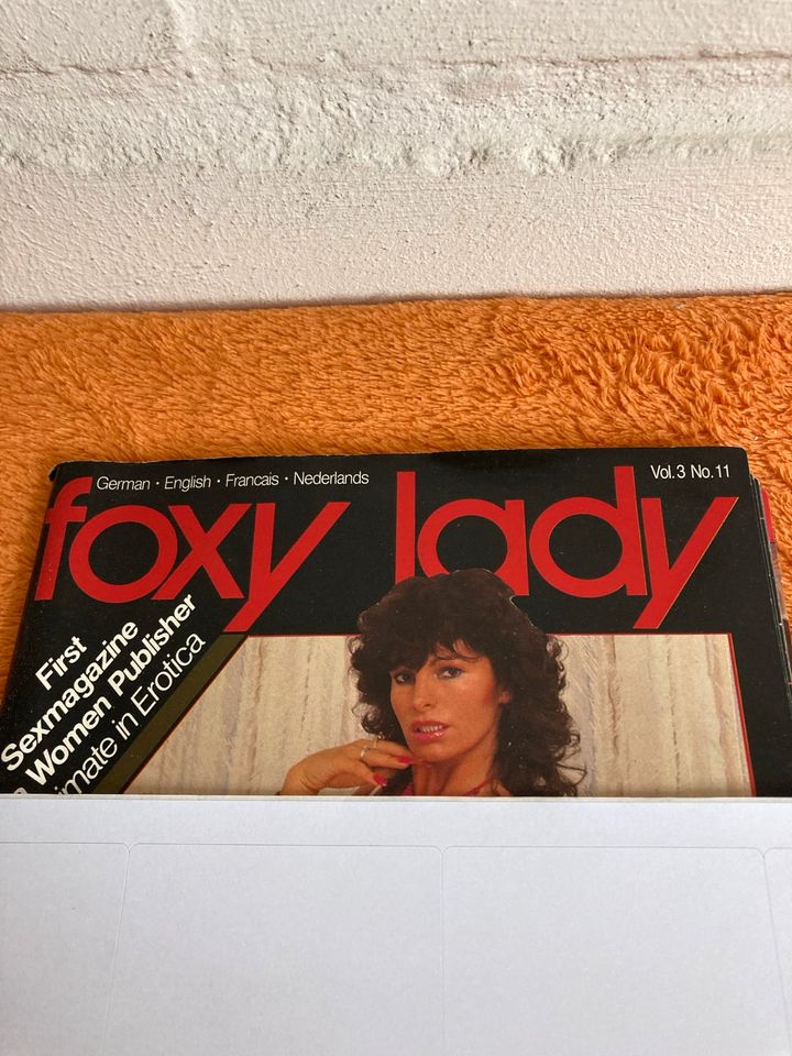 Zeitschrift Magazin Inside Foxy Lady Vol. 3 No. 11 in Krefeld