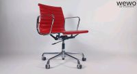 Vitra, Charles, Eames,,EA 117, Chair rot Chrom, Bürostuhl Niedersachsen - Schüttorf Vorschau