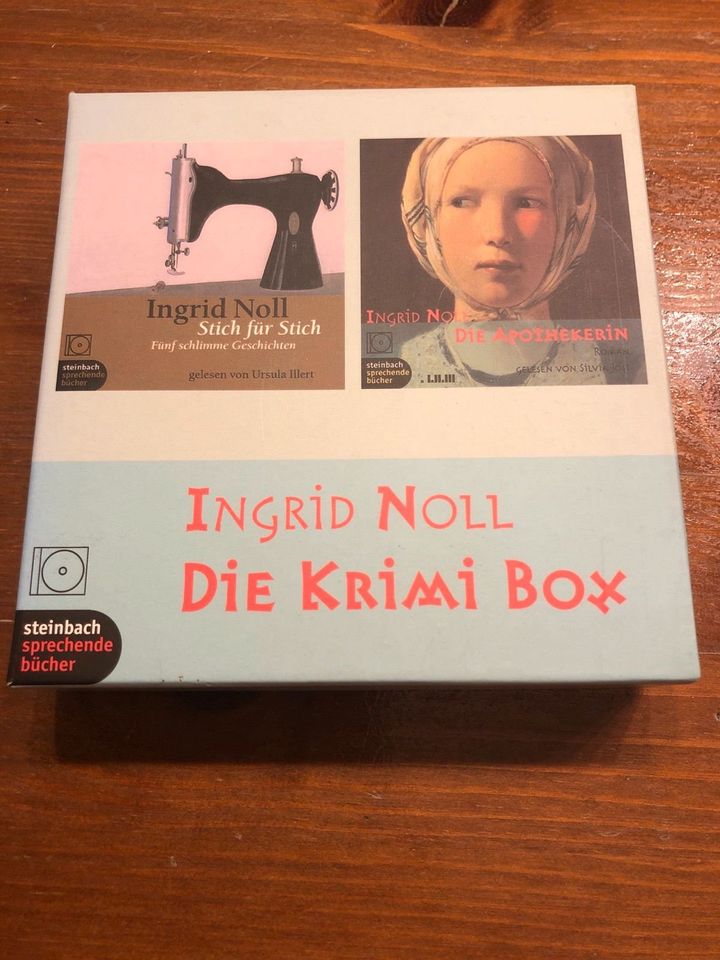 Ingrid Noll -Krimi Box Stich für Stich die Apothekerin Hörbuch CD in Roth