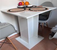 Säulentisch Tisch Küchentisch weiß Niedersachsen - Cuxhaven Vorschau