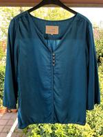 Cecil 3/4 Arm Bluse Shirt XS/36/38 blau-grün Knöpfe Viskose w.NEU Baden-Württemberg - Teningen Vorschau