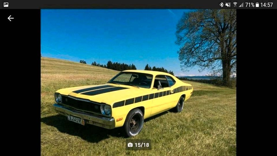 1973 Plymouth Duster (Restaurationsobjekt) in Wangen im Allgäu