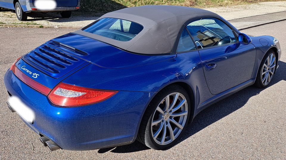 Porsche 997 911 Carrera 4S Cabrio in Waldstetten