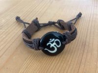 Lederarmband OM Zeichen Hippie Yoga ethno verstellbar Indien Nordrhein-Westfalen - Unna Vorschau