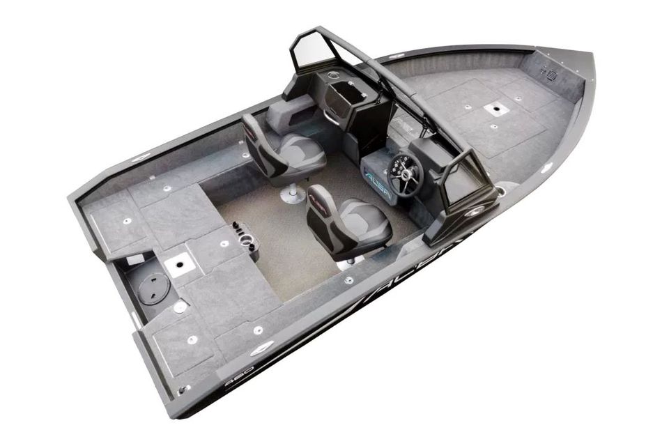 ALBA 460 Aluboot Motorboot Angelboot in Gottmadingen