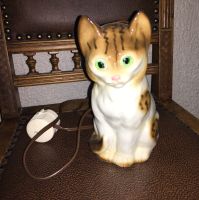 Katze aus Keramik mit Beleuchtung, Nr. 329 Baden-Württemberg - Tengen Vorschau