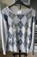 BW Pullover Gr. 140-146 grau mit Karos Hessen - Bad Nauheim Vorschau