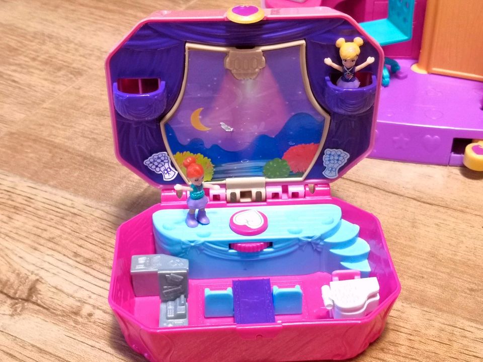 Polly Pocket FRY98 klein/groß + Ballet Music Box in Hünfeld