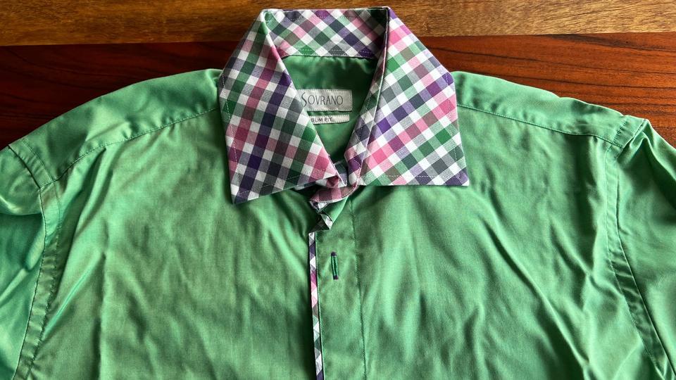 5 edle, italienische Herren Business Hemden von SOVRANO, Gr L 68 in Frickenhausen