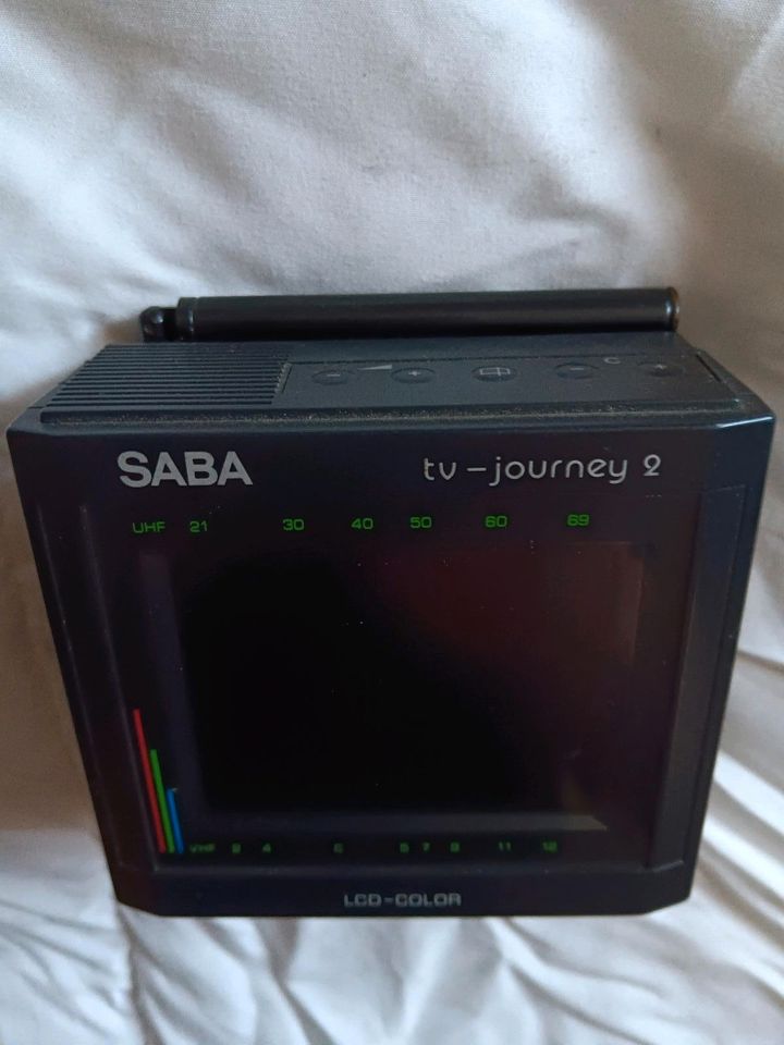 SABA POCKET tv- journey 2 LCD-COLOR Sammler 1988 in Bretzenheim