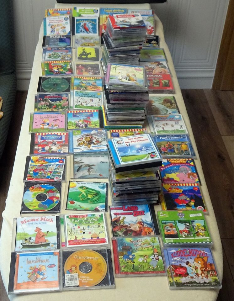 119 Kinderhörspiele-CDs, Sehr großes Konvolut. in Wolkenstein