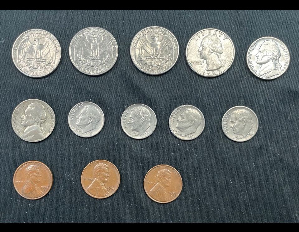 Alte US Münzen in Ennepetal