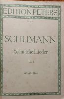 Schumann Robert Sämtliche Lieder Bd.1 Alt od.Bass mit Klavier Sachsen - Großenhain Vorschau