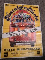 Nostalgie Nacht Plakat 1991 Münster Nordrhein-Westfalen - Coesfeld Vorschau