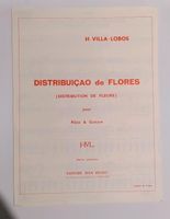 Partitur / Noten Distribuicao de Flores, H. Villa-Lobos Duisburg - Duisburg-Mitte Vorschau
