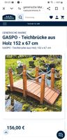 Teich- / Bachlaufbrücke Sachsen - Seelitz Vorschau