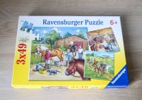 Puzzles RAVENSBURGER Reiterhof Pferde 3 x 49 Teile Hessen - Langenselbold Vorschau